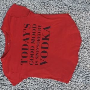 Sponsored by Vodka t shirt